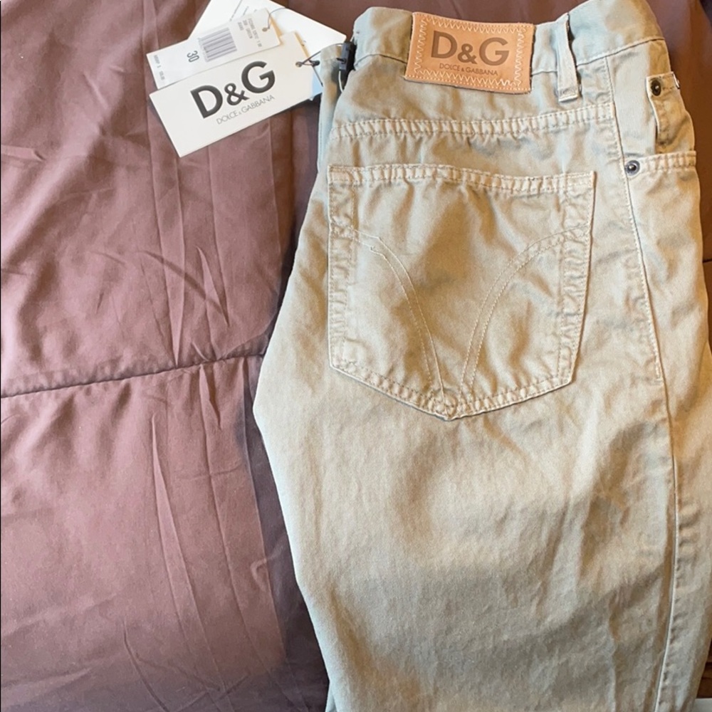 D&G Dolce e Gabbana pants New with Tags Size 30